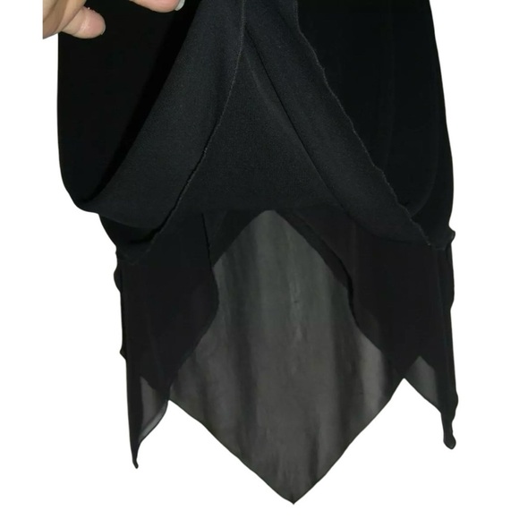 Fashion Bug Skirt Vintage 90s Goth Stevie Nicks Lagenlook Grunge Witchy Fairy - Picture 7 of 12